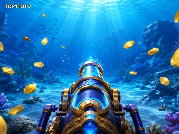 Adegan aksi Cannon Fishing dengan target ikan